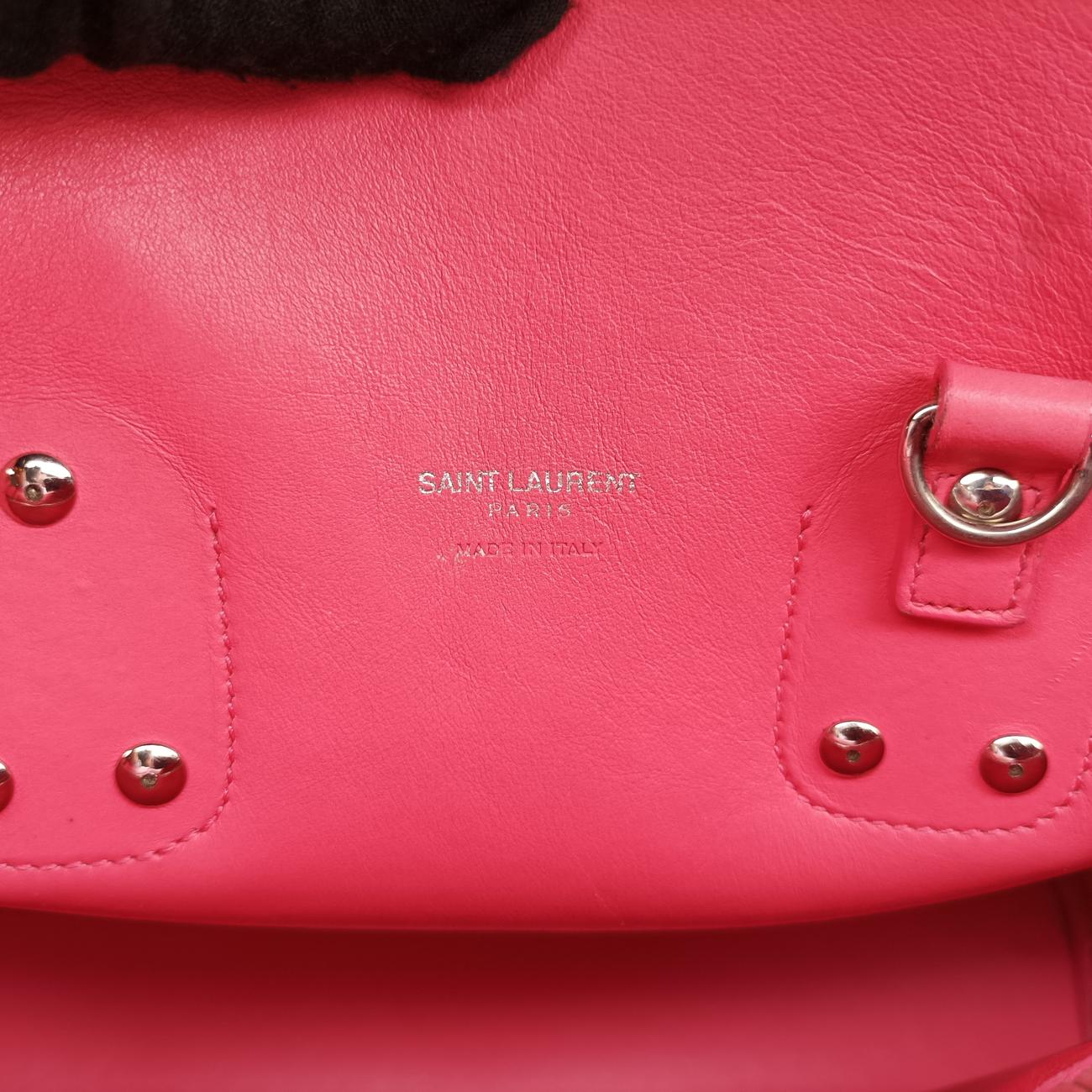 SAC DE JOUR small Pink Leather PLB378299.0915