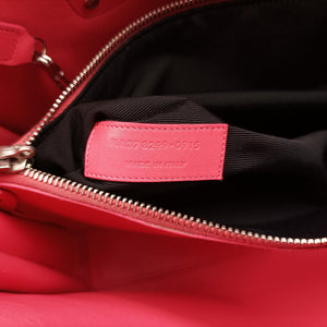 SAC DE JOUR small Pink Leather PLB378299.0915