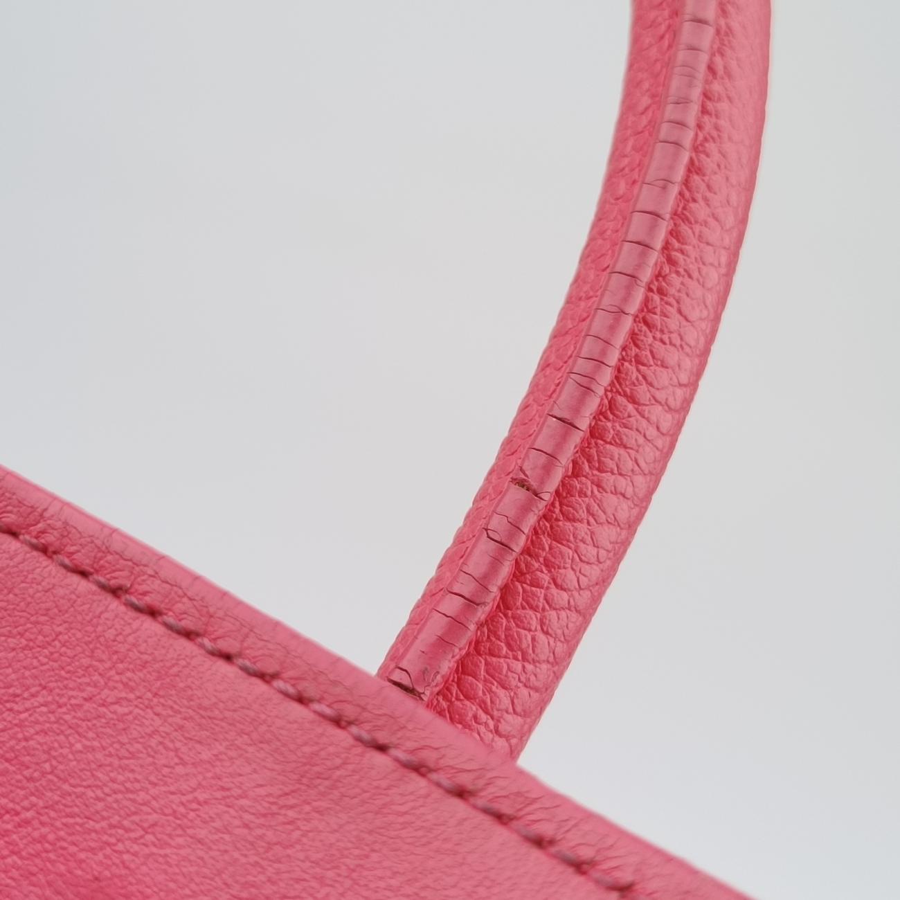 SAC DE JOUR small Pink Leather PLB378299.0915