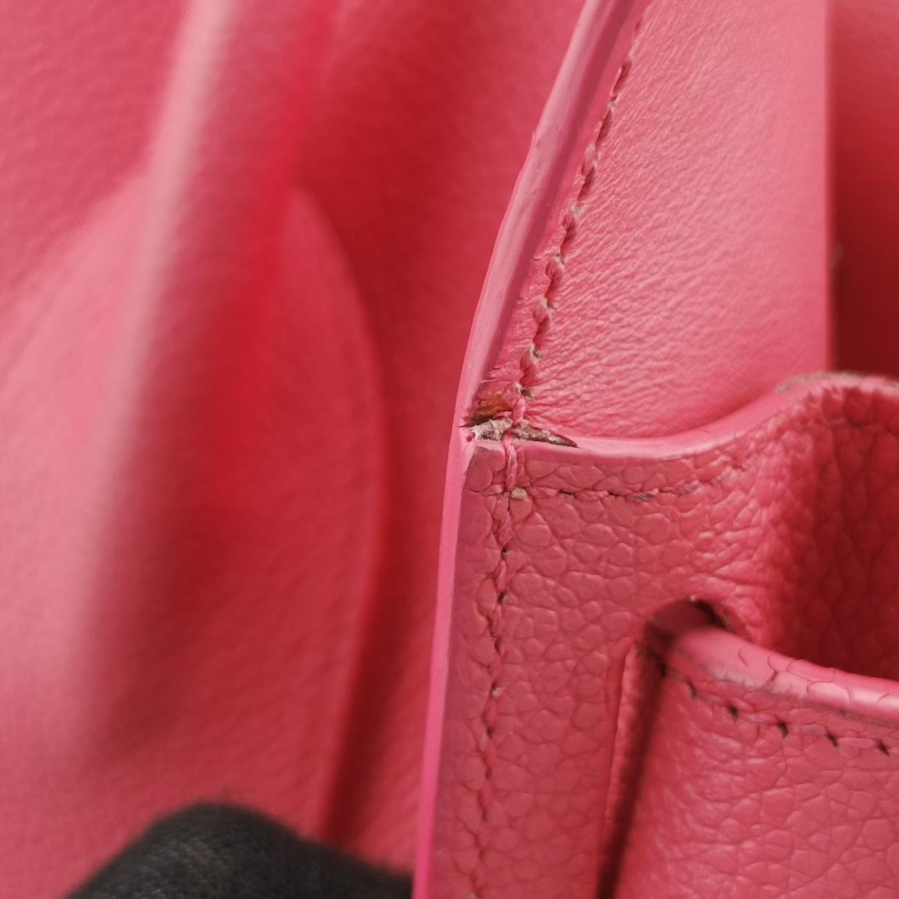 SAC DE JOUR small Pink Leather PLB378299.0915