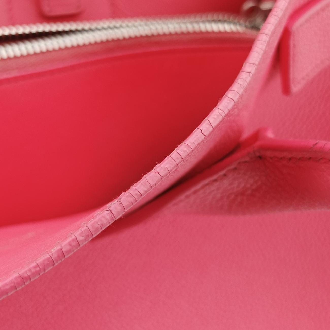 SAC DE JOUR small Pink Leather PLB378299.0915