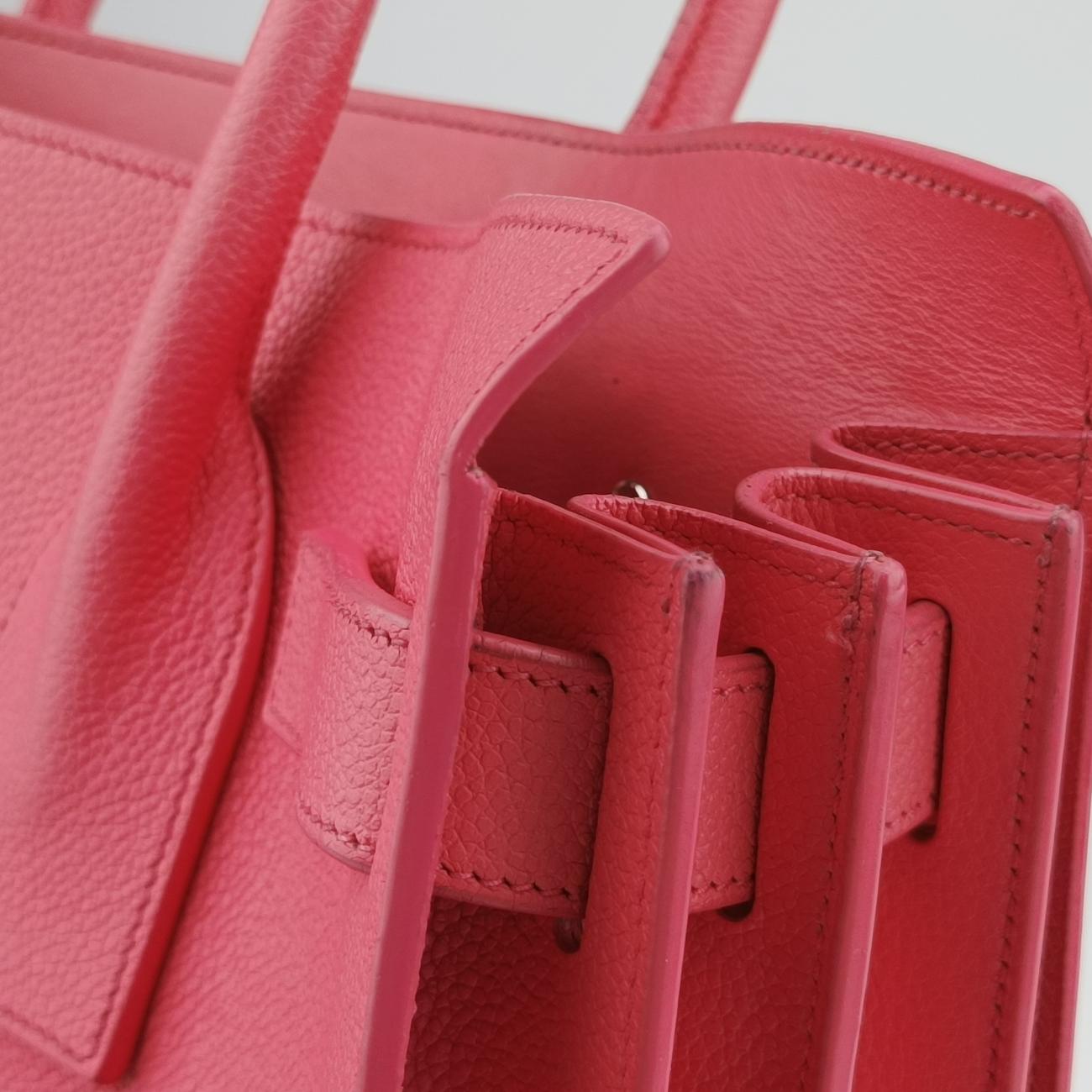SAC DE JOUR small Pink Leather PLB378299.0915