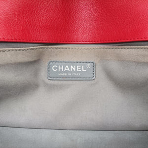 BOY CHANEL Red Leather 18883093
