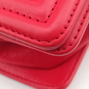 BOY CHANEL Red Leather 18883093