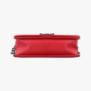 BOY CHANEL Red Leather 18883093