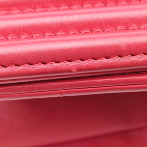 BOY CHANEL Red lambskin 17940235