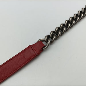 BOY CHANEL Red lambskin 17940235