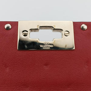 Rockstud SPIKE UP Red Leather BL-P137NAP2