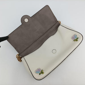 Double F Floral White×multicolor Leather 8BT297 A5DO 189-10429