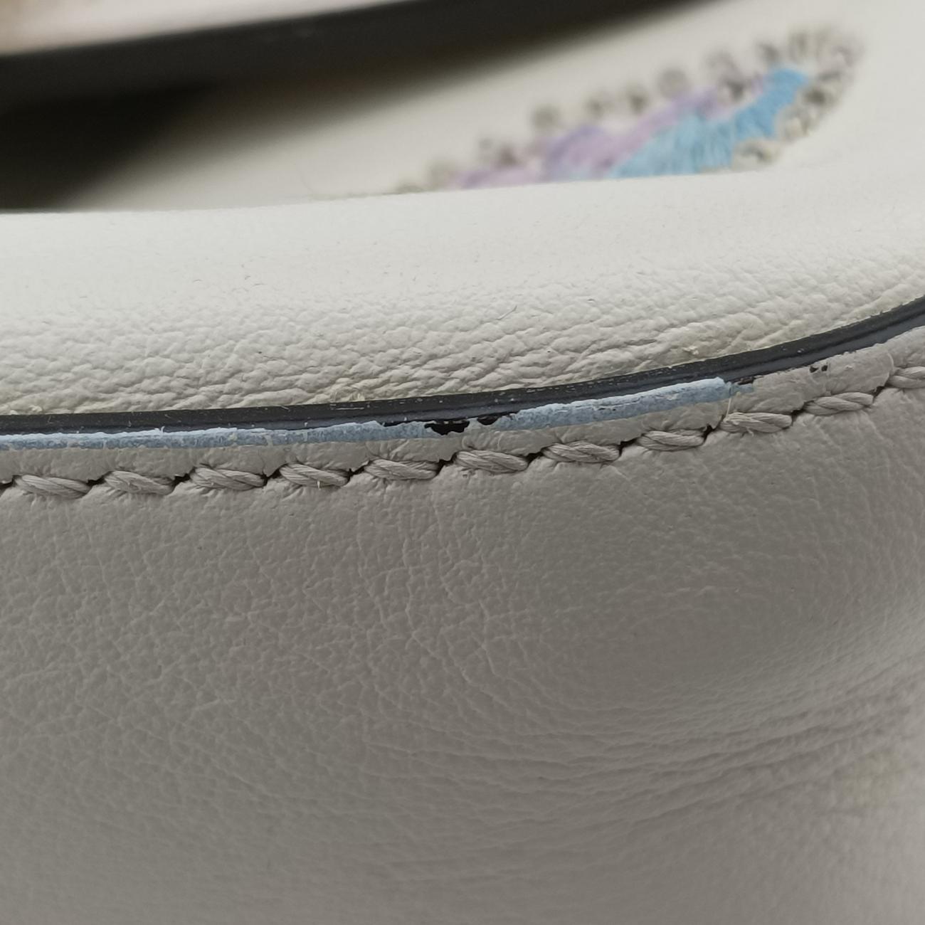 Double F Floral White×multicolor Leather 8BT297 A5DO 189-10429
