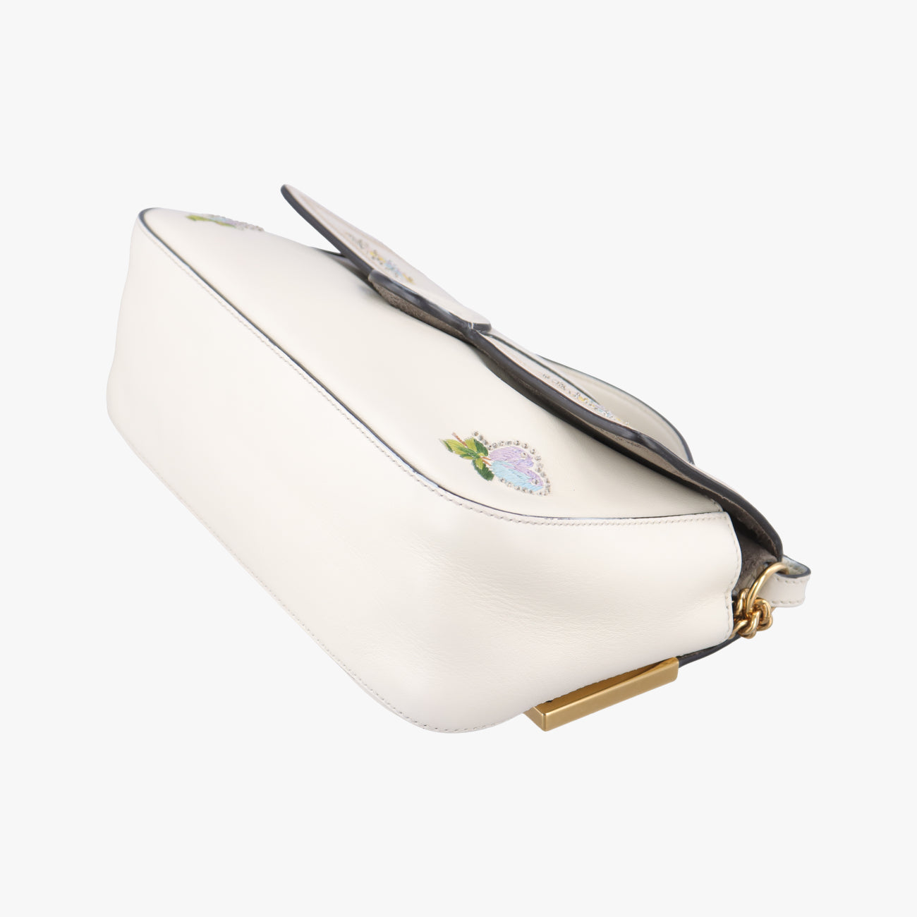 Double F Floral White×multicolor Leather 8BT297 A5DO 189-10429