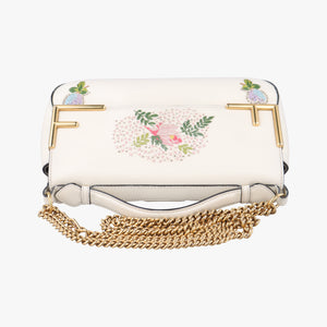 Double F Floral White×multicolor Leather 8BT297 A5DO 189-10429