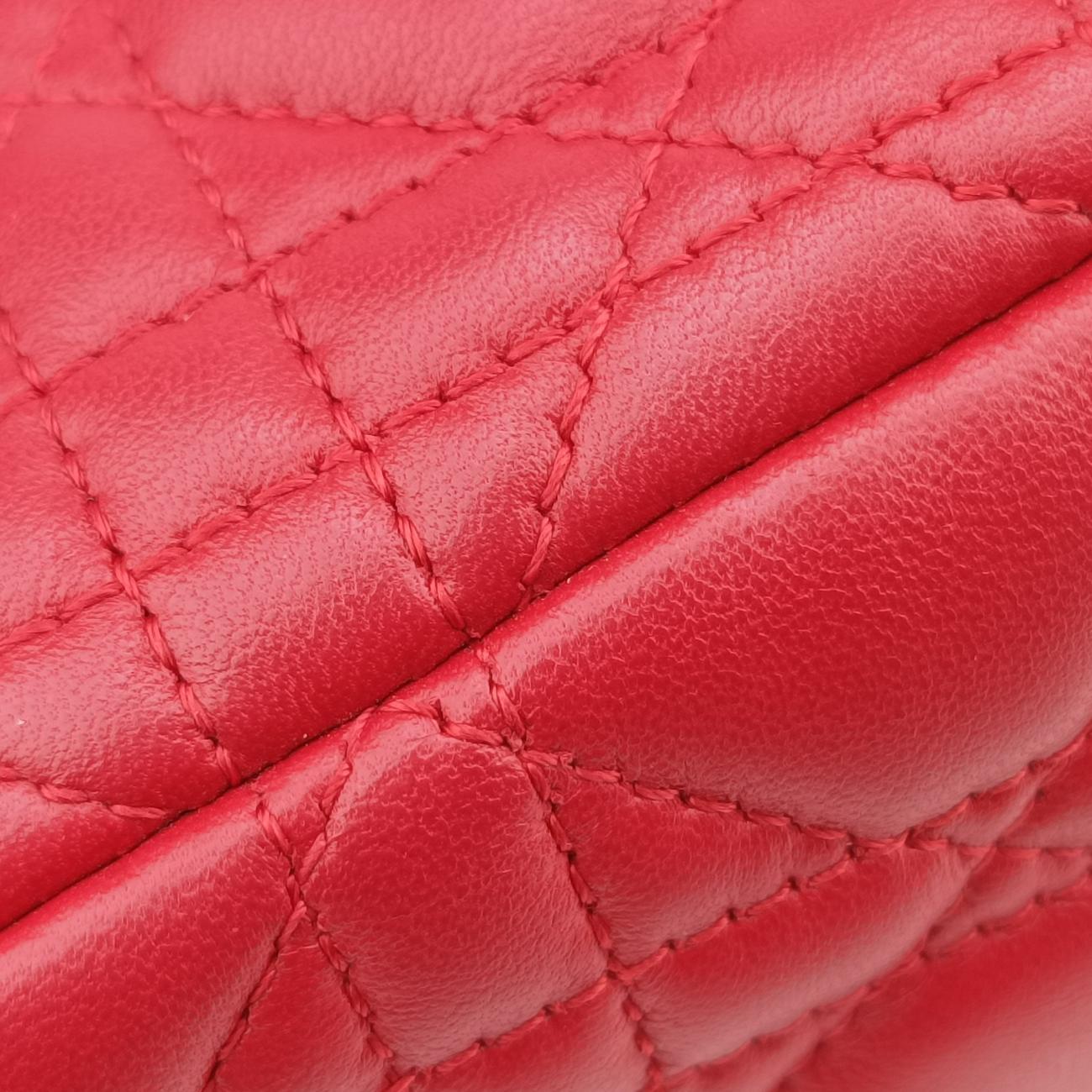 Lady Dior Red lambskin 08-MA-0191