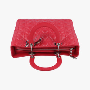 Lady Dior Red lambskin 08-MA-0191