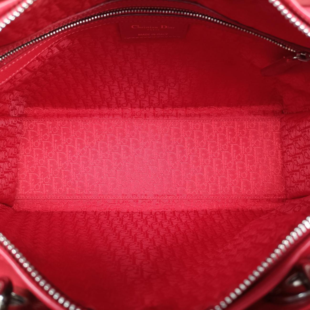 Lady Dior Red lambskin 08-MA-0191