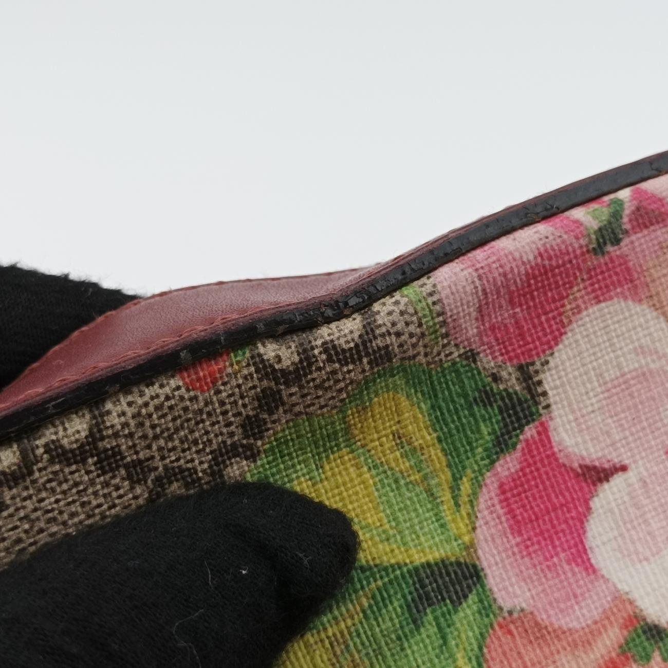 GG Supreme Blooms Beige×Multicolour PVC coated canvas I019525883