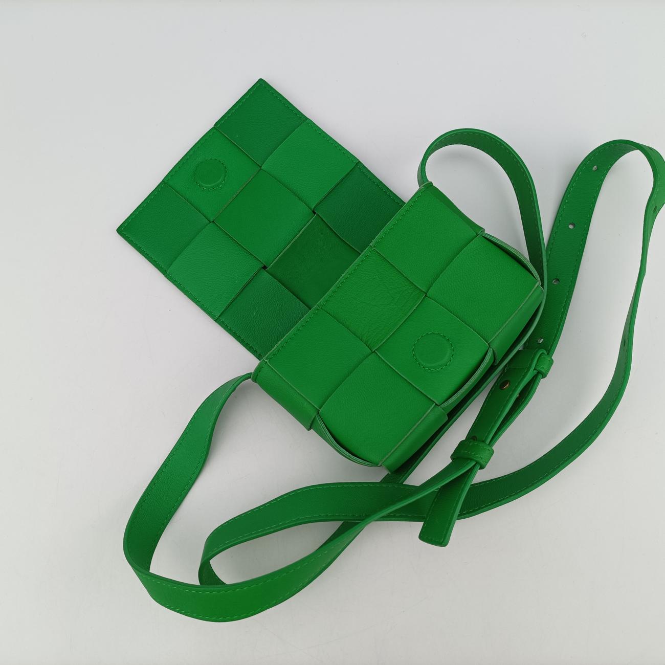 candy cassette Green lambskin ICチップ