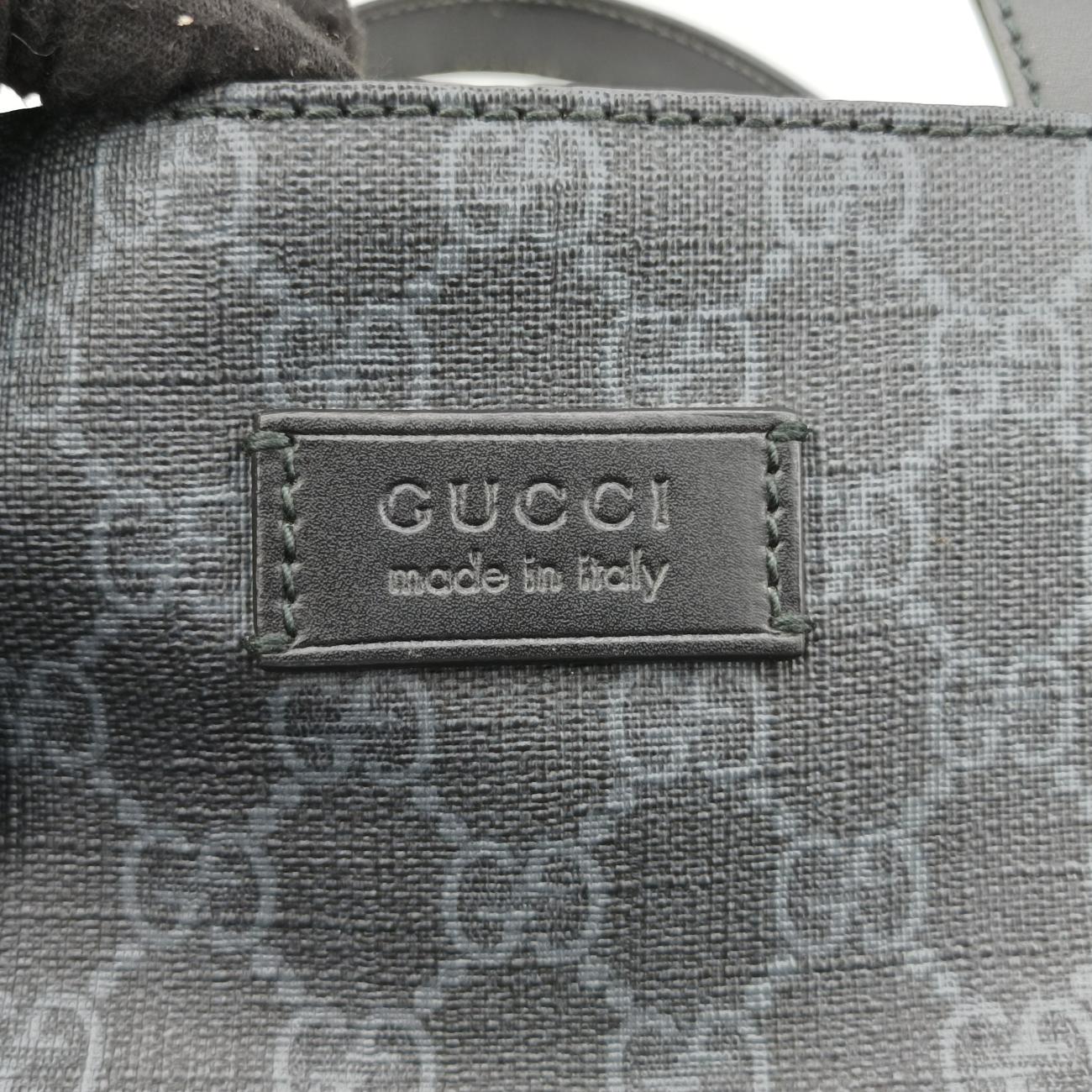 GG Supreme Tiger Black PVC coated canvas B030194666
