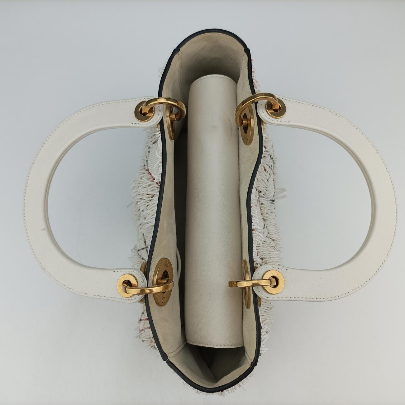 Lady Dior White Leather 02-MA-0197