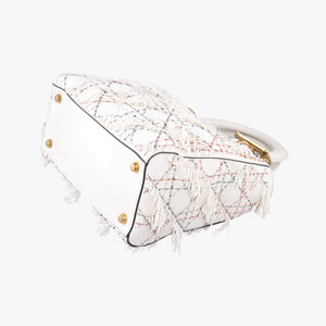 Lady Dior White Leather 02-MA-0197