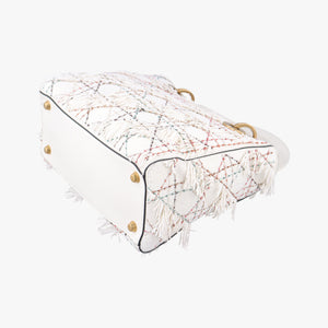 Lady Dior White Leather 02-MA-0197