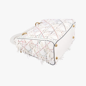 Lady Dior White Leather 02-MA-0197