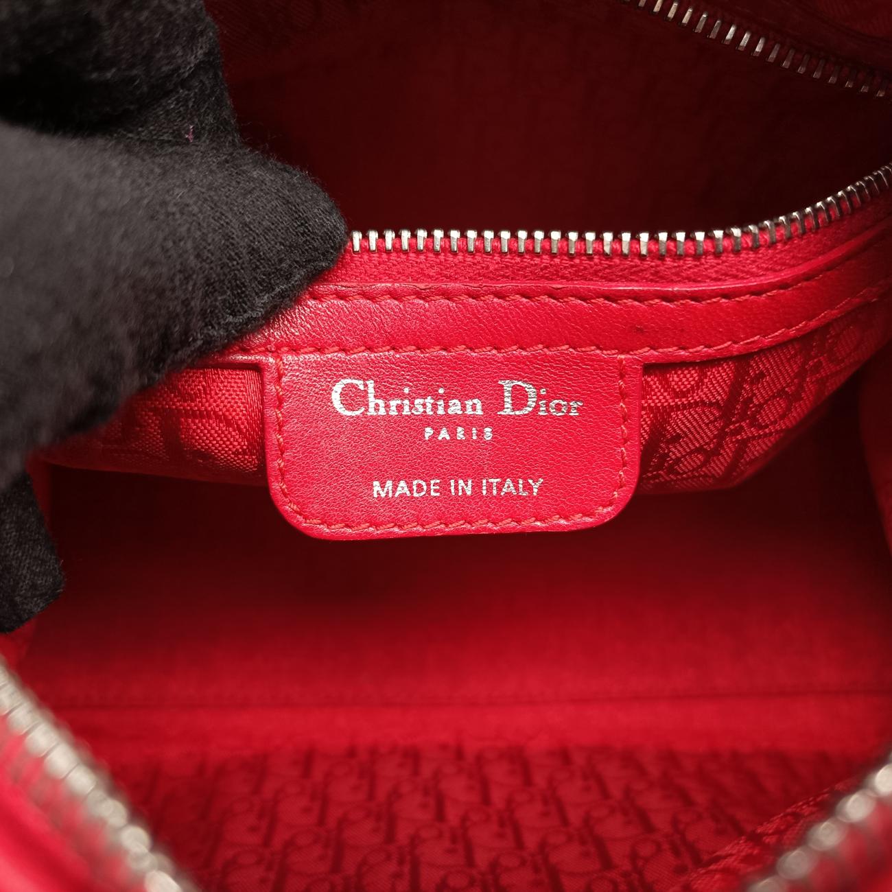Lady Dior Red lambskin 16-MA-1019
