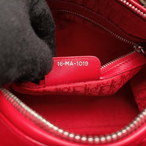 Lady Dior Red lambskin 16-MA-1019