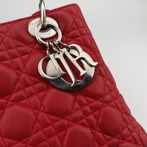 Lady Dior Red lambskin 16-MA-1019