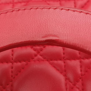 Lady Dior Red lambskin 16-MA-1019