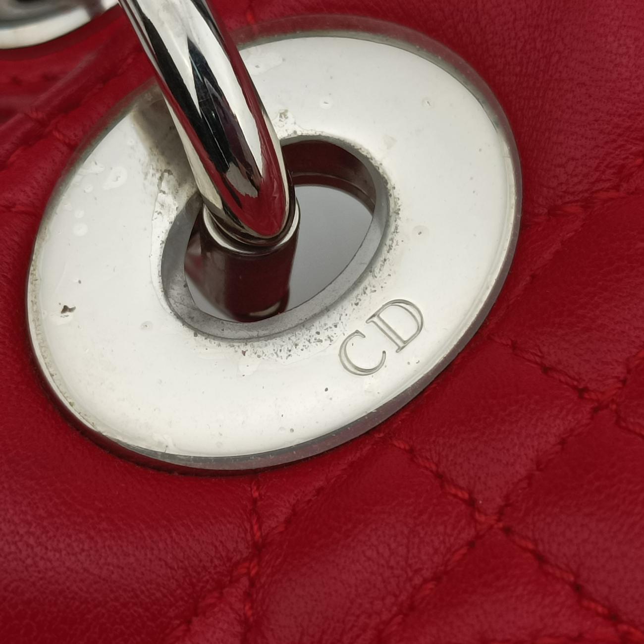 Lady Dior Red lambskin 16-MA-1019