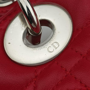 Lady Dior Red lambskin 16-MA-1019