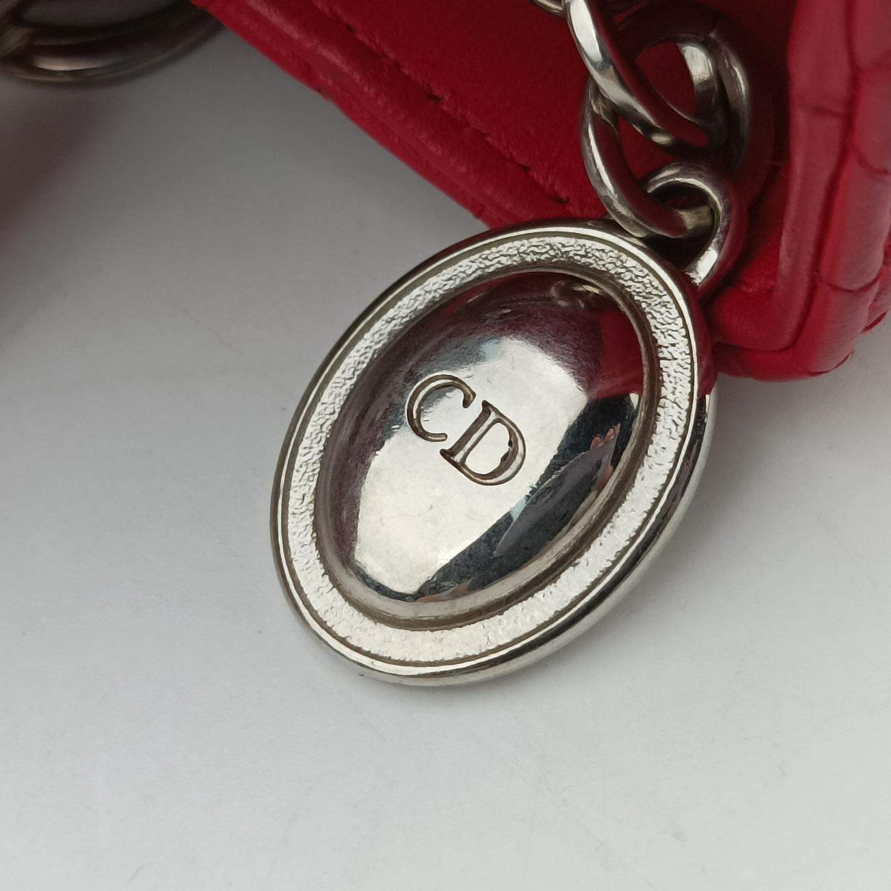 Lady Dior Red lambskin 16-MA-1019