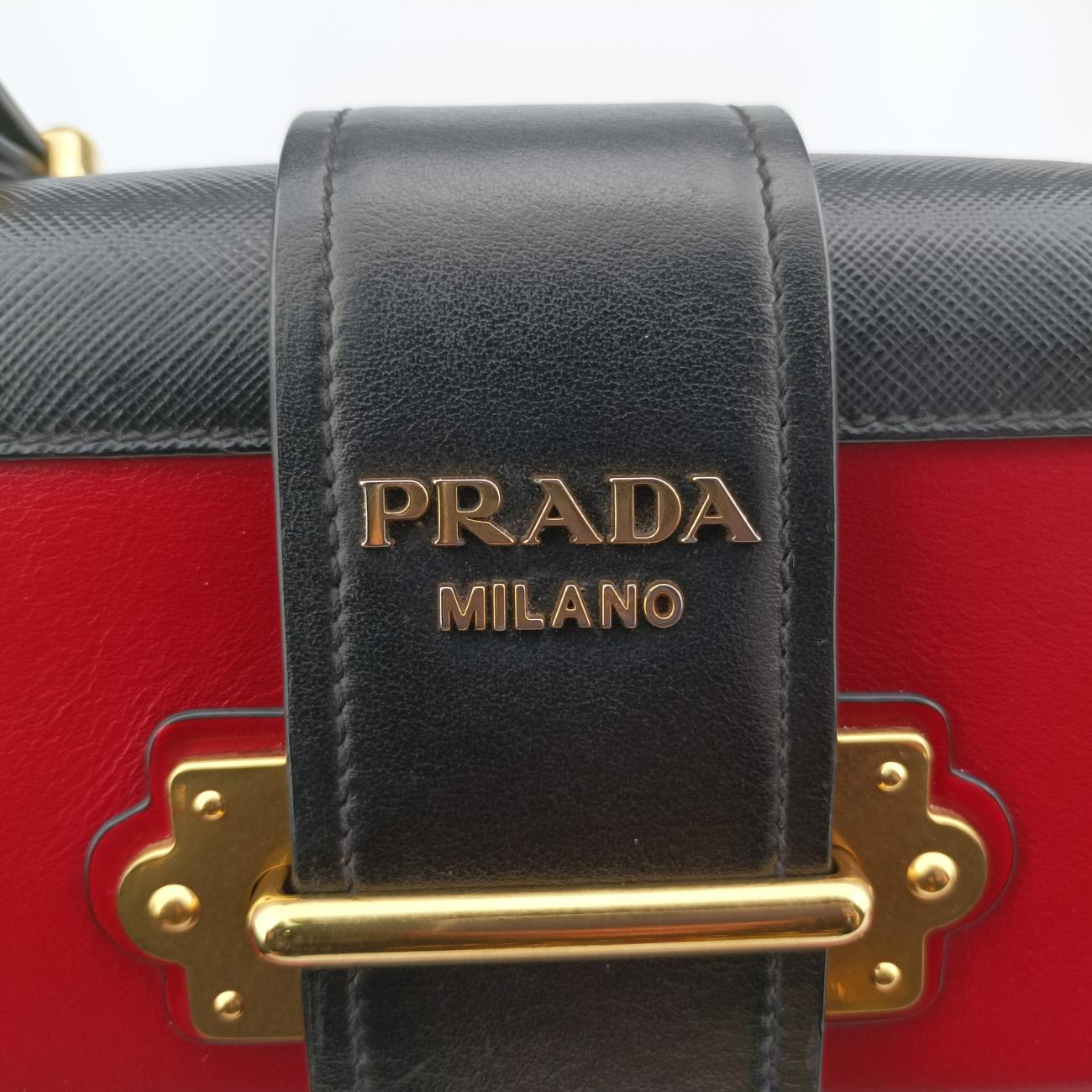 Cahier Red×Black Leather 127