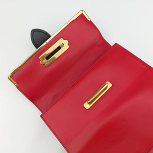 Cahier Red×Black Leather 127