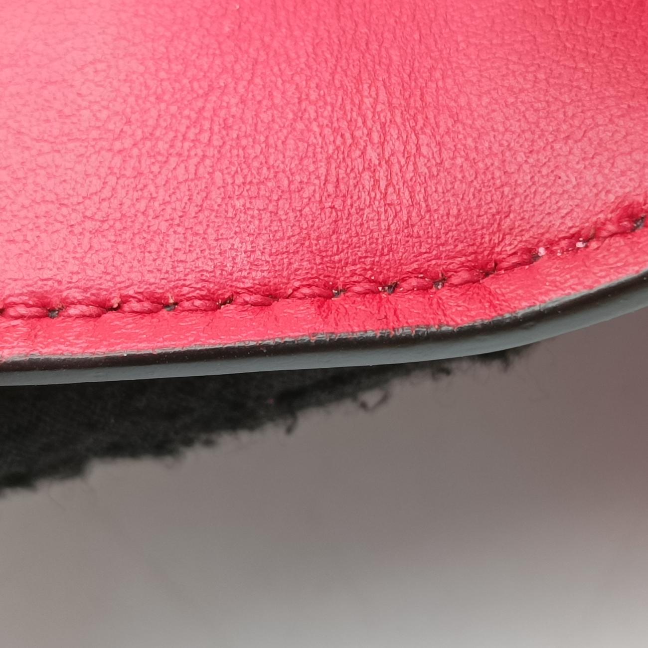 Cahier Red×Black Leather 127
