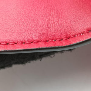 Cahier Red×Black Leather 127