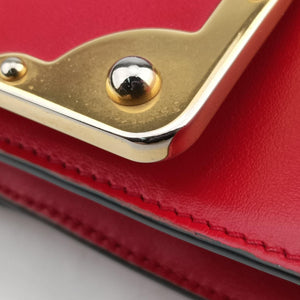 Cahier Red×Black Leather 127