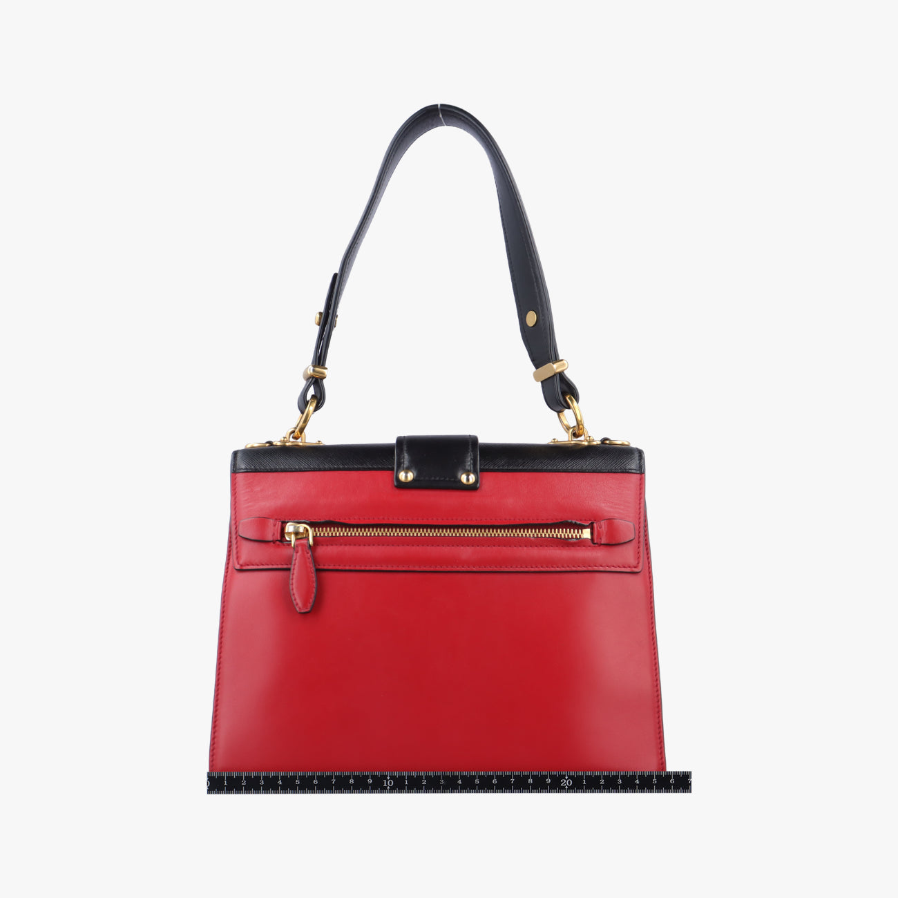 Cahier Red×Black Leather 127