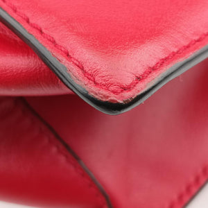 Cahier Red×Black Leather 127