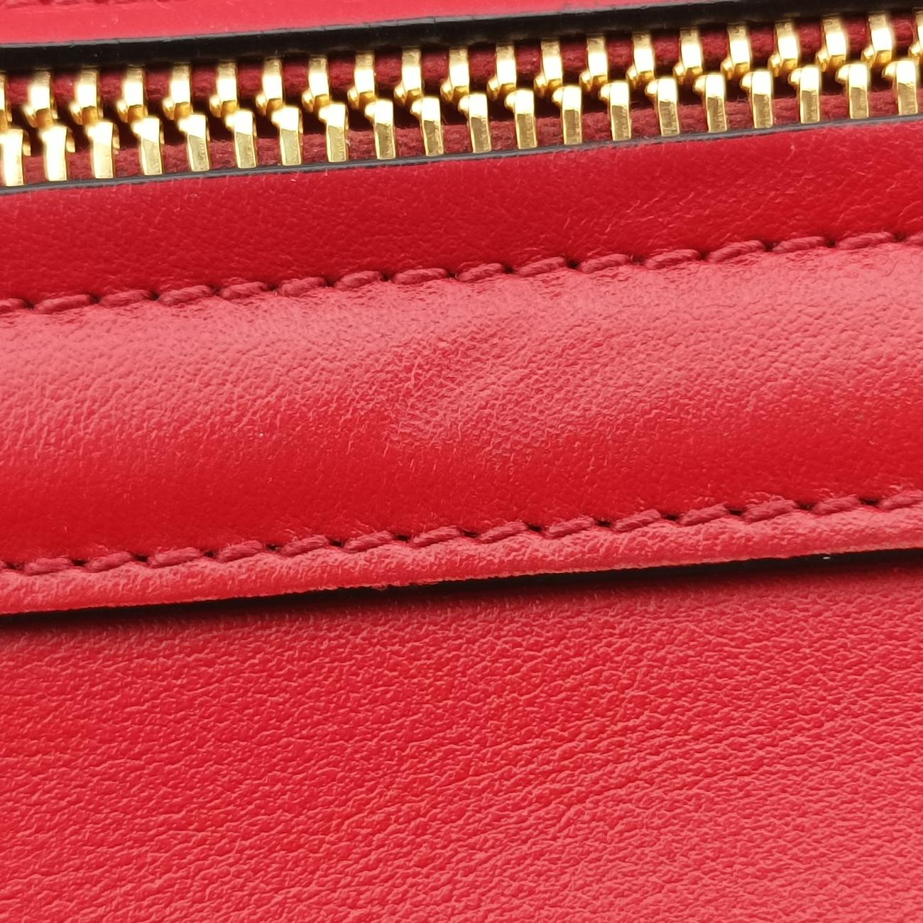 Cahier Red×Black Leather 127