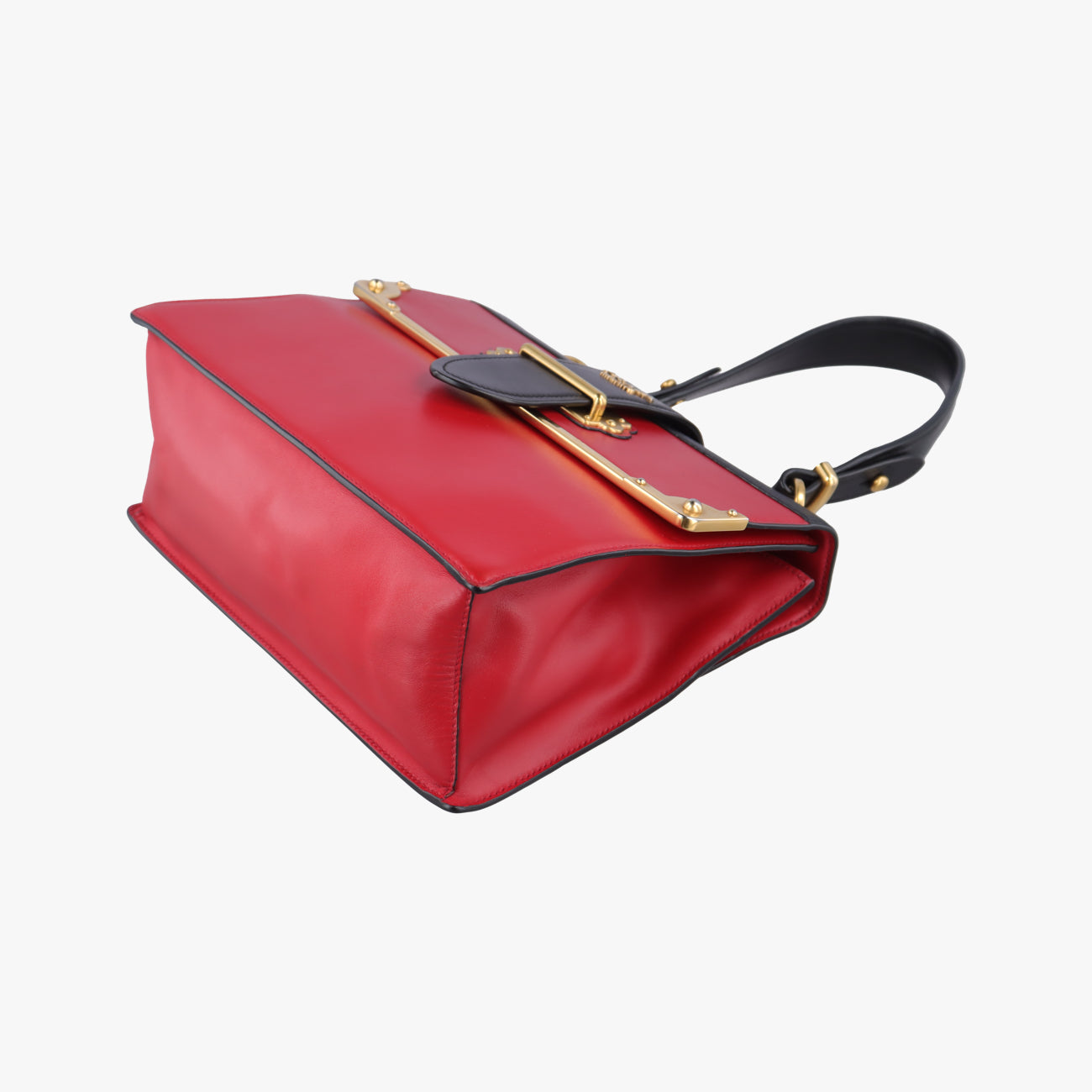 Cahier Red×Black Leather 127