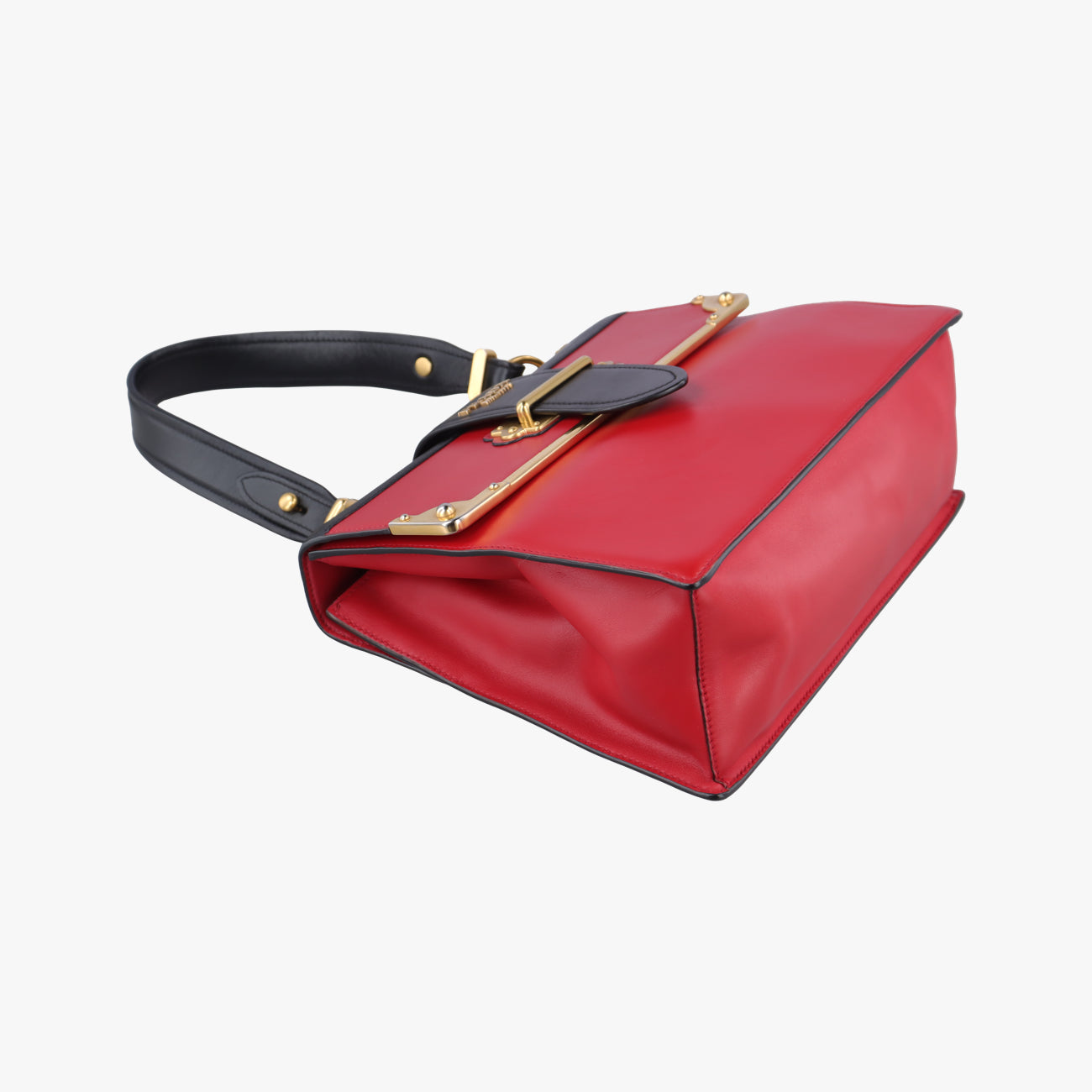 Cahier Red×Black Leather 127