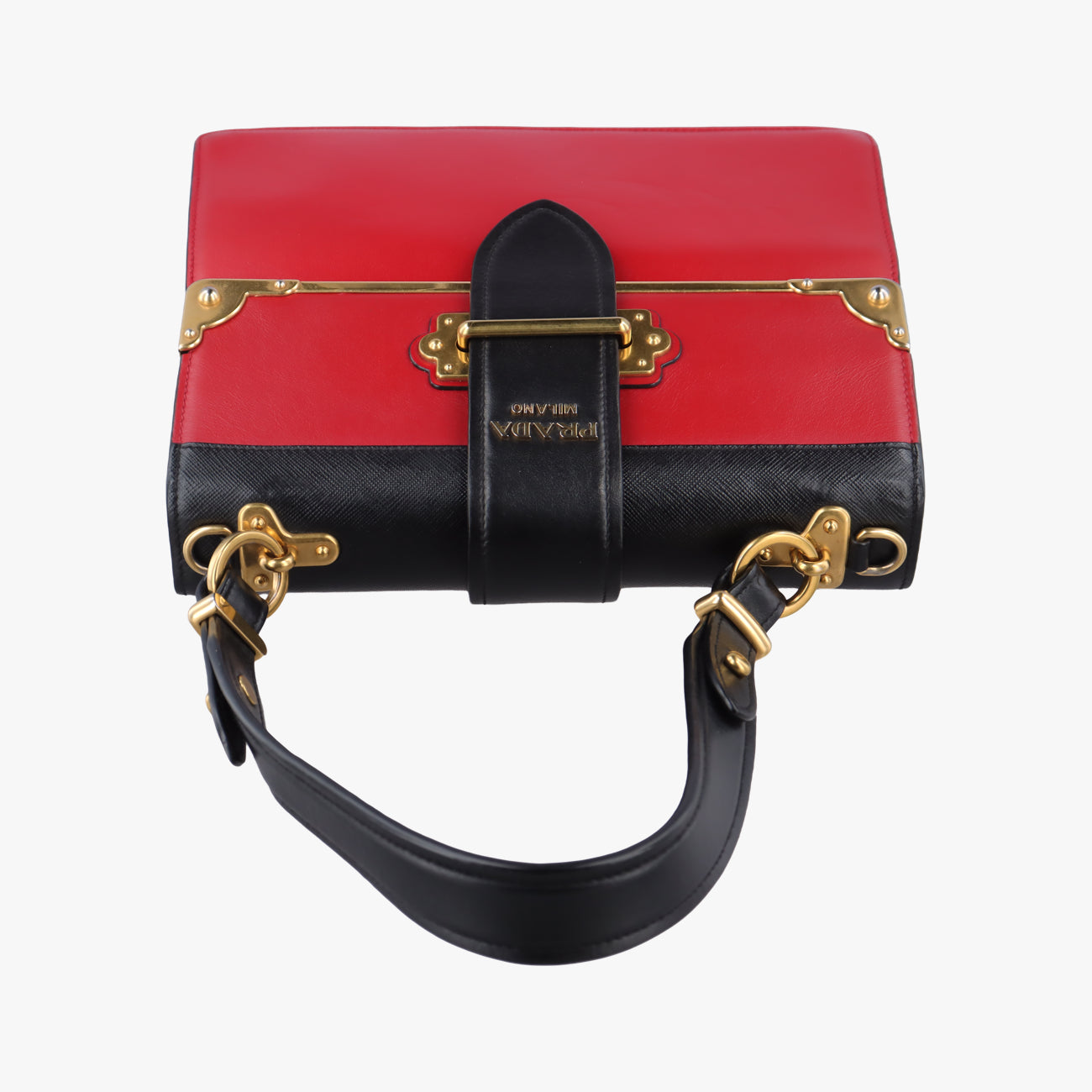 Cahier Red×Black Leather 127