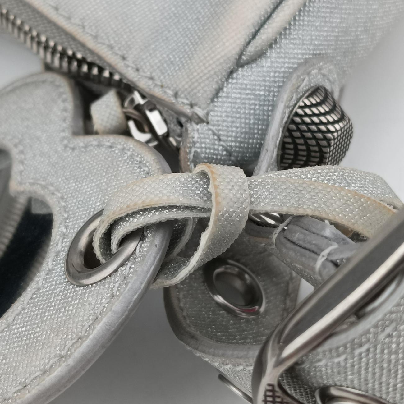 Le Cagole Silver lambskin 871309.8110.P.535268