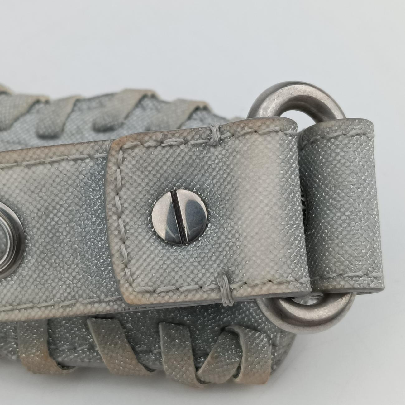 Le Cagole Silver lambskin 871309.8110.P.535268
