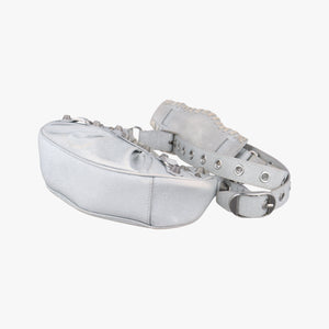 Le Cagole Silver lambskin 871309.8110.P.535268