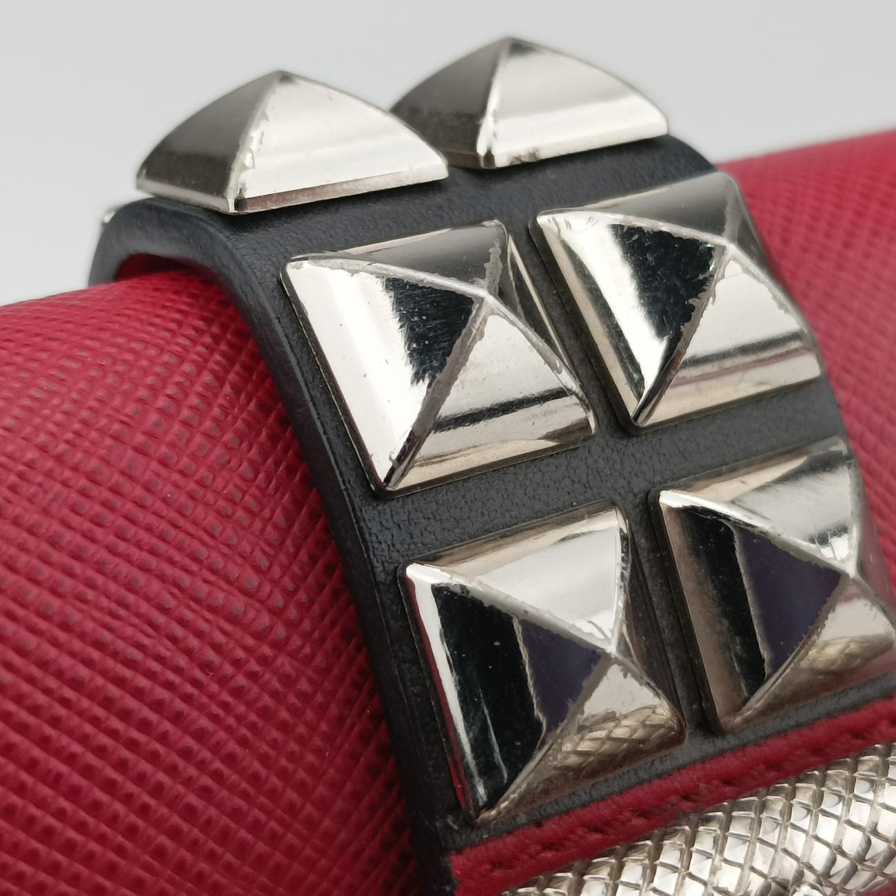 Electra Studded Red Leather 25 2