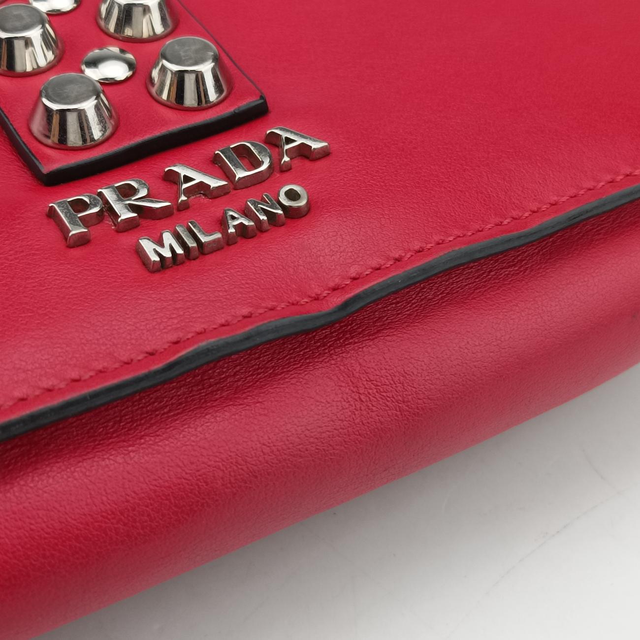 Electra Studded Red Leather 25 2