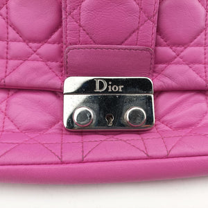 Miss Dior Cannage New Lock Pink lambskin 02-LU-0172